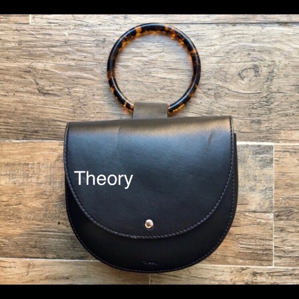Theory Whitney Resin Handle Bag